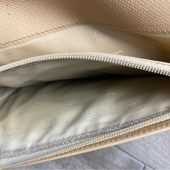 Chanel Bi-Fold Tan Leather Wallet - Picture 10 of 15